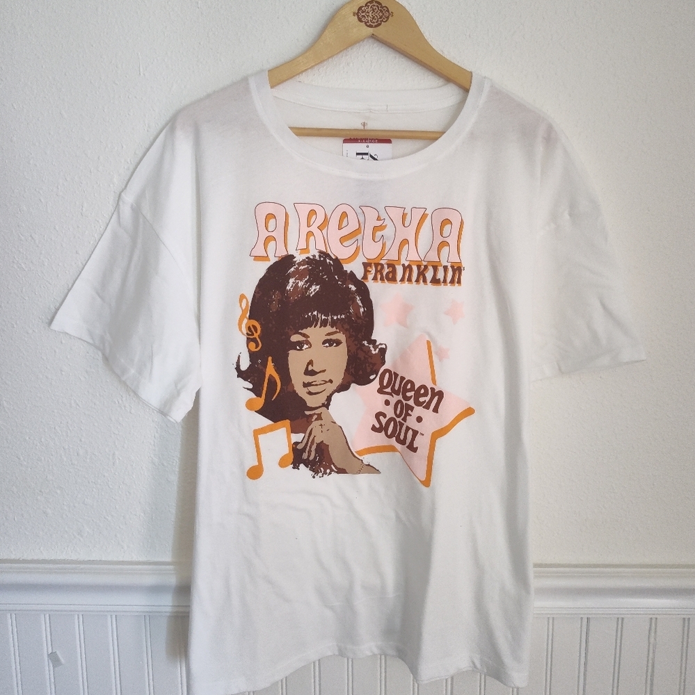Aretha Franklin Queen of Soul Tee XL